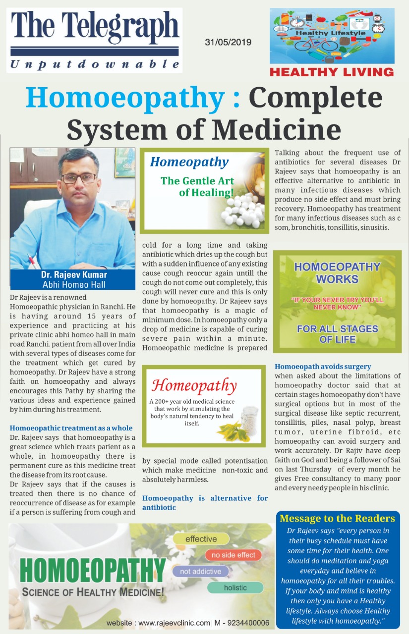 Paper Clipping of 'the telegraph' ON 31_05_2019