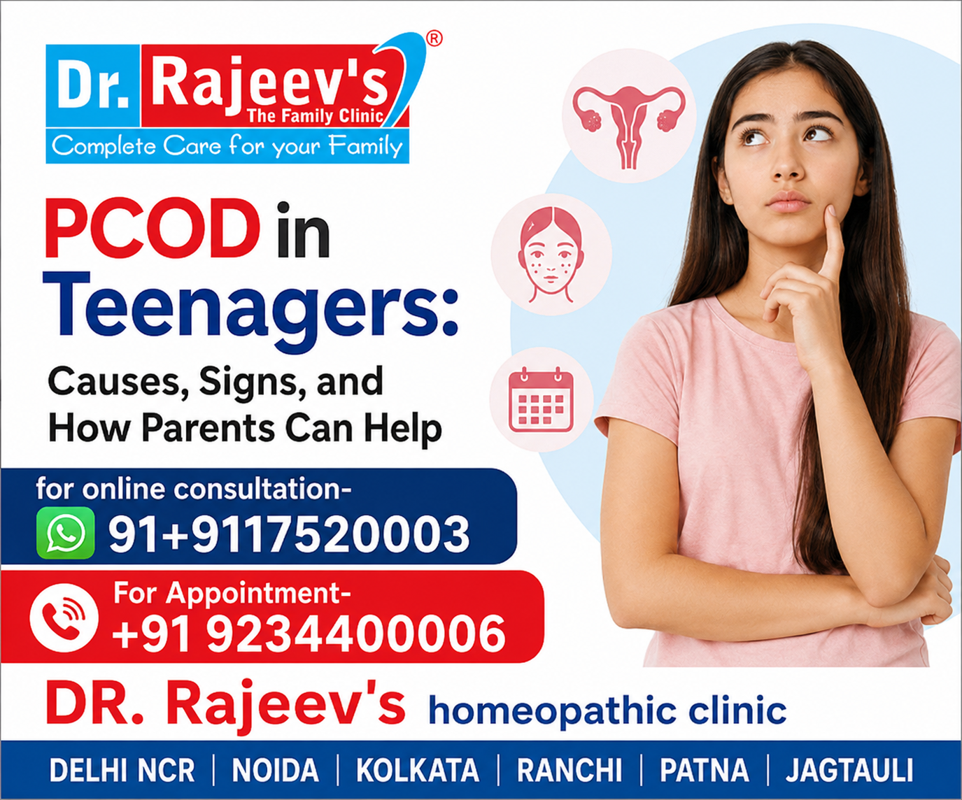 PCOD in Teenagers: Causes, Signs, and How Parents Can Help 