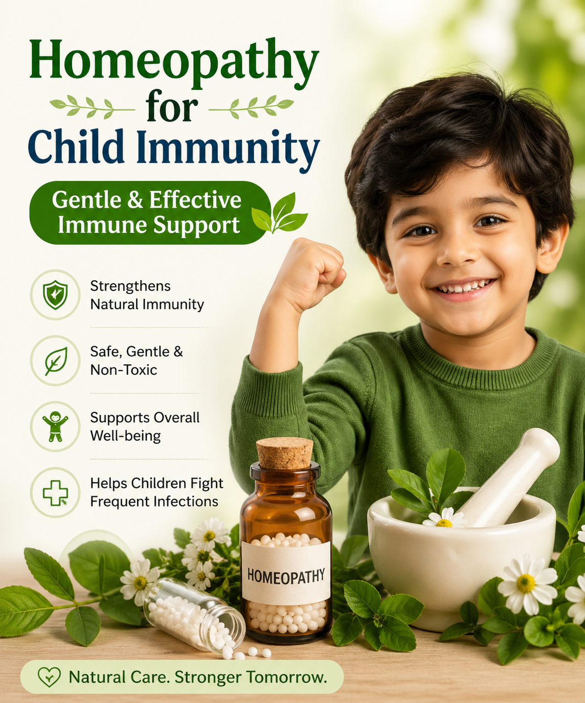 Homeopathy for Child Immunity: Gentle & Effective Immune Support