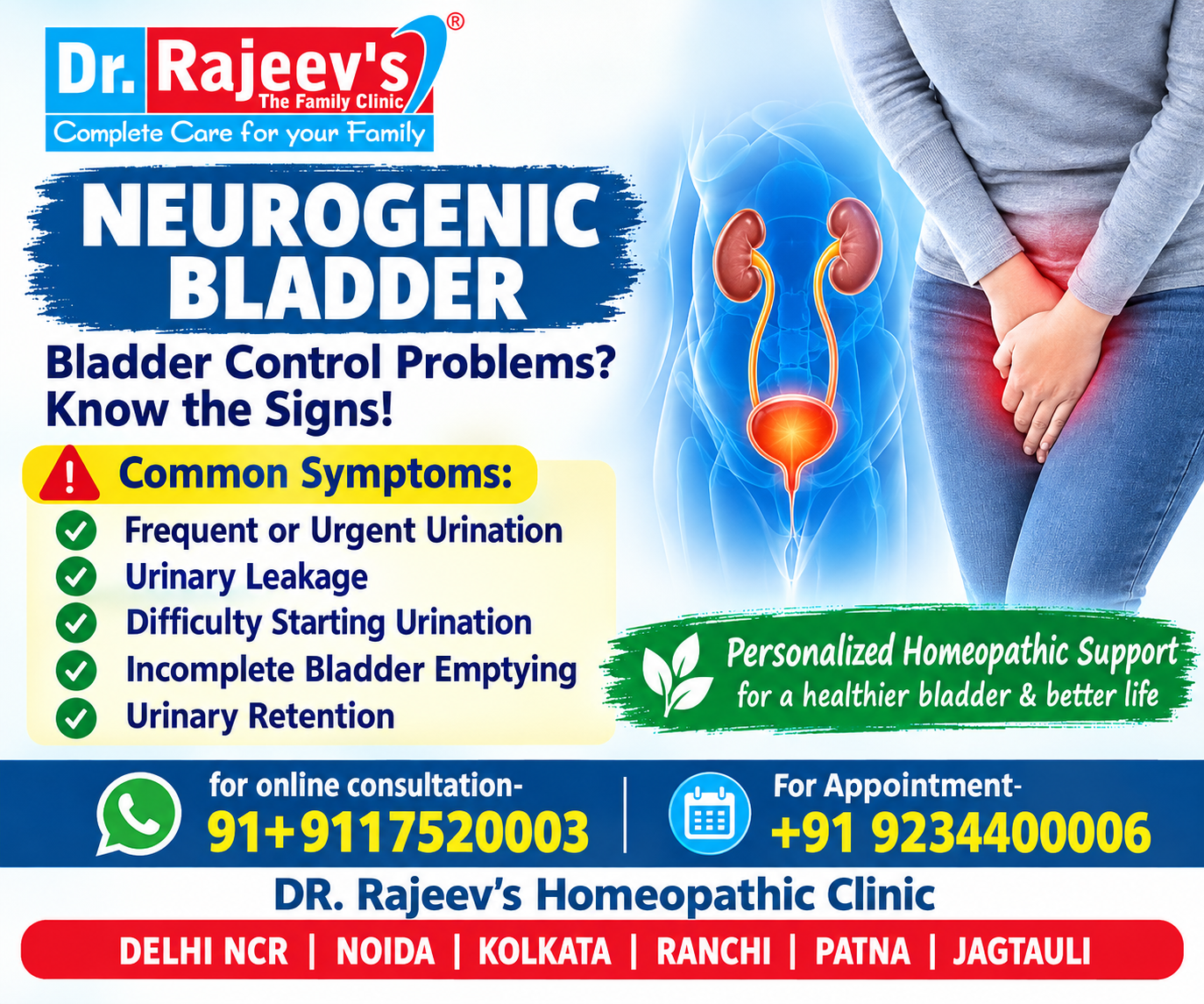 Neurogenic Bladder: Understanding Symptoms, Causes, Diagnosis & Treatment