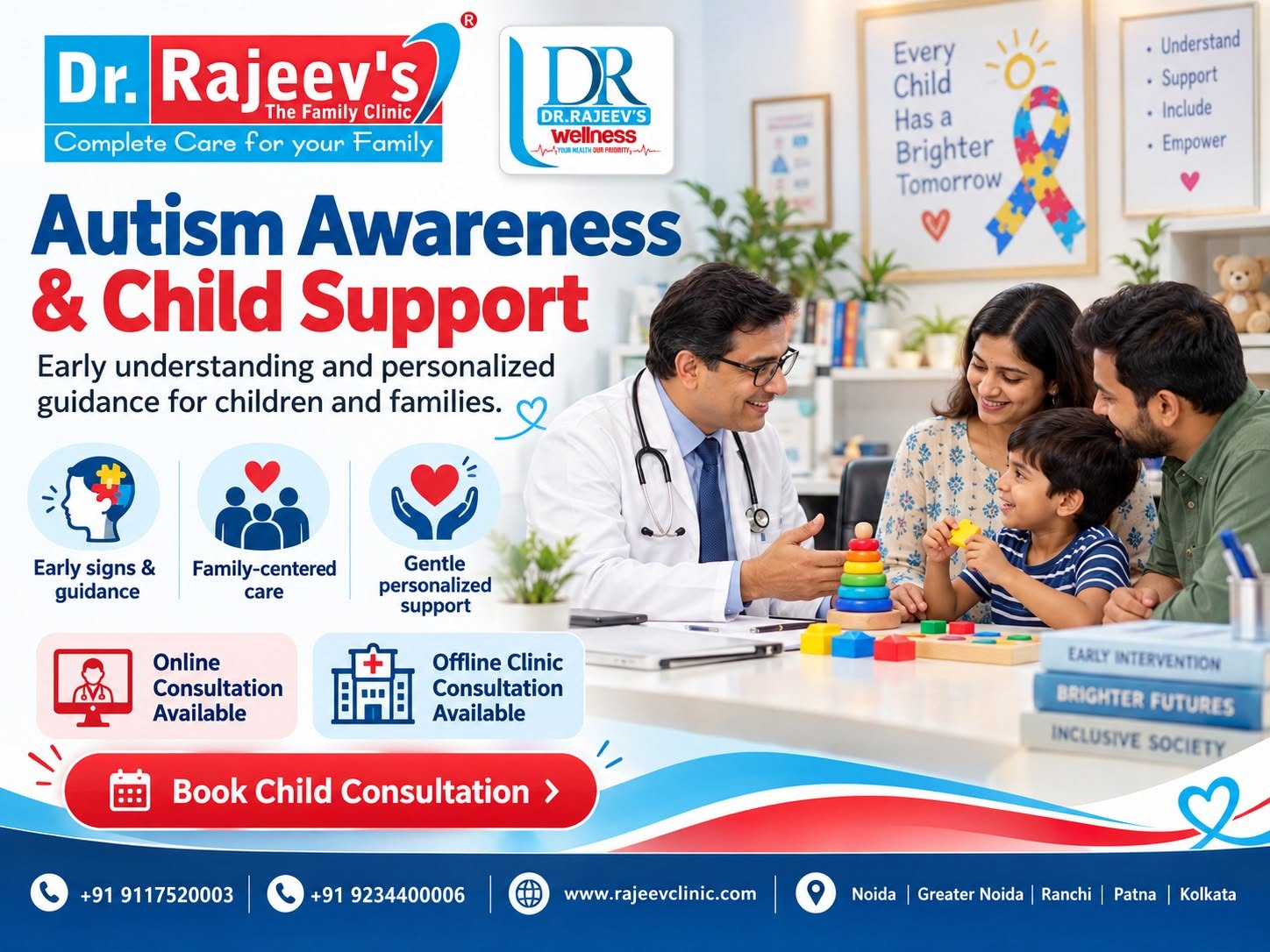 Autism Doctor: Early Signs, Diagnosis, Child Support & Developmental Care